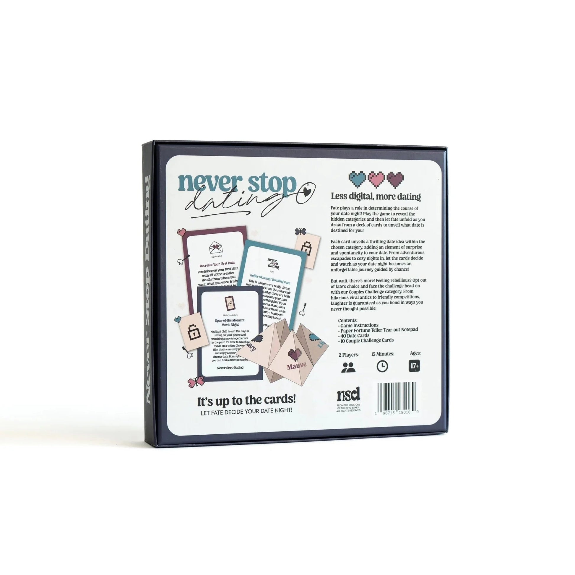Never Stop Dating Couples Card Game – Romantic Date Night Activity Game for Couples & Relationship Building - Toys with | Sold by Uncle Wiener's Wholesale