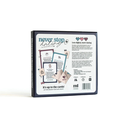 Never Stop Dating Couples Card Game – Romantic Date Night Activity Game for Couples & Relationship Building - Toys with | Sold by Uncle Wiener's Wholesale