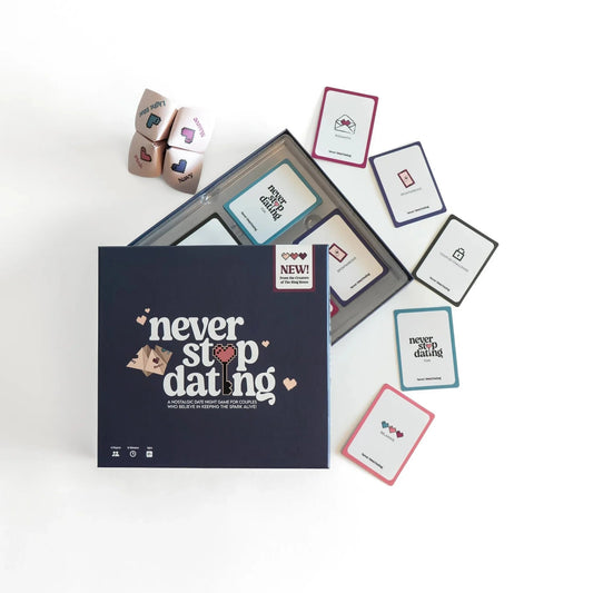 Never Stop Dating Couples Card Game – Romantic Date Night Activity Game for Couples & Relationship Building - Toys with | Sold by Uncle Wiener's Wholesale