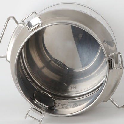 New 0L, 42L & 76L Stainless Steel Can – Metal Wine, Beer, Milk Jug & Food Storage Container - with 20L 25CM(W) x 44CM(H) | Sold by Uncle Wiener's Wholesale