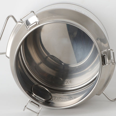New 0L, 42L & 76L Stainless Steel Can – Metal Wine, Beer, Milk Jug & Food Storage Container - with 20L 25CM(W) x 44CM(H) | Sold by Uncle Wiener's Wholesale