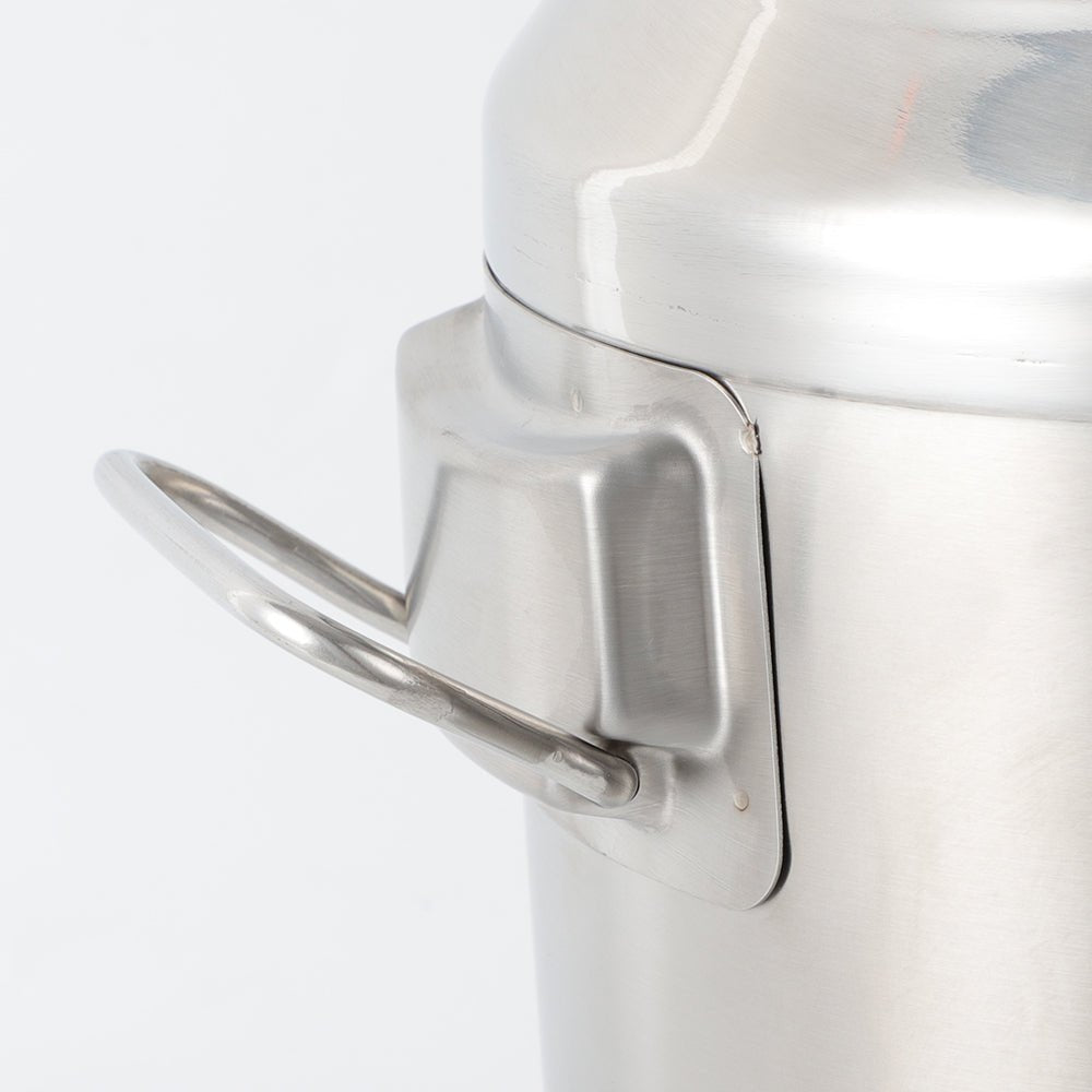 New 0L, 42L & 76L Stainless Steel Can – Metal Wine, Beer, Milk Jug & Food Storage Container - with 20L 25CM(W) x 44CM(H) | Sold by Uncle Wiener's Wholesale