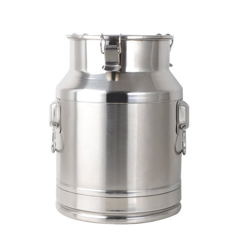 New 0L, 42L & 76L Stainless Steel Can – Metal Wine, Beer, Milk Jug & Food Storage Container - with 20L 25CM(W) x 44CM(H) | Sold by Uncle Wiener's Wholesale