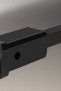 1-1/4 inch to 2 inch hitch receiver adapter – heavy-duty steel converter model HBF65023