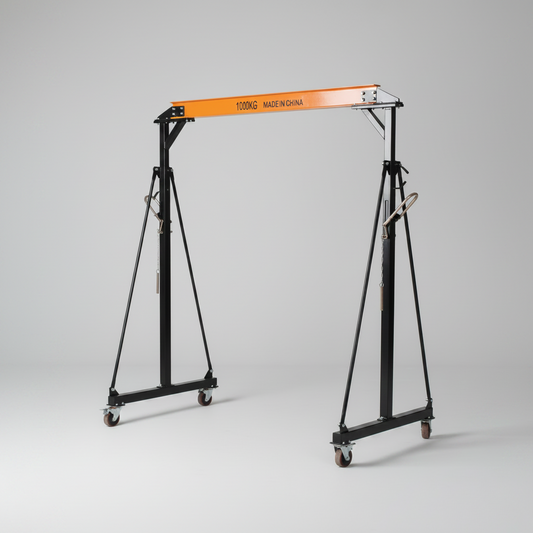 Adjustable Gantry Crane 1 Ton Model GC2000A

Portable Gantry Crane with Telescoping Steel Frame

Workshop Gantry Crane with Locking Swivel Casters

2 Ton Telescoping Gantry Crane GC4000A Heavy Duty

