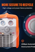 New 1 HP Dual Cylinder AC Refrigerant Recovery Machine – High - Efficiency HVAC Recovery Unit 628529 - with | Sold by Uncle Wiener's Wholesale