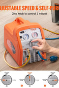 New 1 HP Dual Cylinder AC Refrigerant Recovery Machine – High - Efficiency HVAC Recovery Unit 628529 - with | Sold by Uncle Wiener's Wholesale