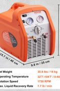 New 1 HP Dual Cylinder AC Refrigerant Recovery Machine – High - Efficiency HVAC Recovery Unit 628529 - with | Sold by Uncle Wiener's Wholesale