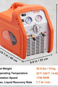 New 1 HP Dual Cylinder AC Refrigerant Recovery Machine – High - Efficiency HVAC Recovery Unit 628529 - with | Sold by Uncle Wiener's Wholesale