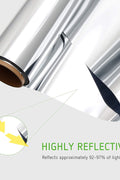 NEW 1 Mil Reflective Mylar Film Roll 4 ft x 100 ft 308121 - with | Sold by Uncle Wiener's Wholesale