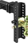 New 10" Drop Hitch Trailer Ball Mount – Fits 2" Receiver | 2 - 5/16" Ball, 5000 lb Capacity – Model HB001 - with | Sold by Uncle Wiener's Wholesale