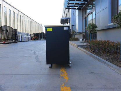 NEW 10 FT HEAVY DUTY STEEL WORK BENCH 35 , 25 , 20 & 15 DRAWER - with 15 Drawer + 2 Cabinet Drawer Stainless | Sold by Uncle Wiener's Wholesale