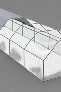 10x40 ft large chicken coop enclosure with galvanized steel frame

spacious 400 sq ft poultry run with walk-in height and secure mesh

hexagonal wire mesh animal fence for chickens and ducks

outdoor pet containment run for backyard flocks and rabbits

fully assembled chicken fence structure with safe gate access

