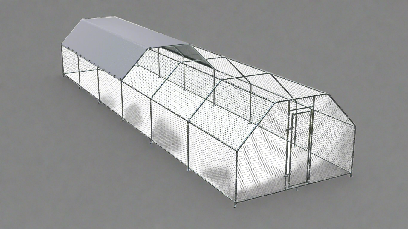 10x40 ft large chicken coop enclosure with galvanized steel frame

spacious 400 sq ft poultry run with walk-in height and secure mesh

hexagonal wire mesh animal fence for chickens and ducks

outdoor pet containment run for backyard flocks and rabbits

fully assembled chicken fence structure with safe gate access


