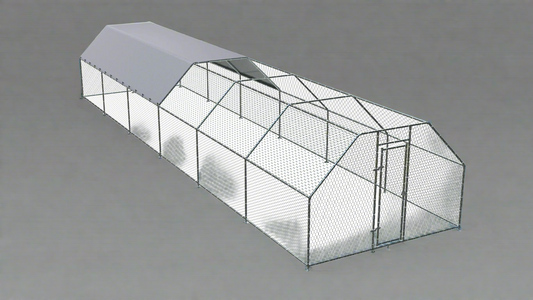 10x40 ft large chicken coop enclosure with galvanized steel frame

spacious 400 sq ft poultry run with walk-in height and secure mesh

hexagonal wire mesh animal fence for chickens and ducks

outdoor pet containment run for backyard flocks and rabbits

fully assembled chicken fence structure with safe gate access

