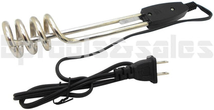 New 10 - Inch Portable Electric Water Heater – Travel Immersion Heater for Quick Heating S1016 - with | Sold by Uncle Wiener's Wholesale