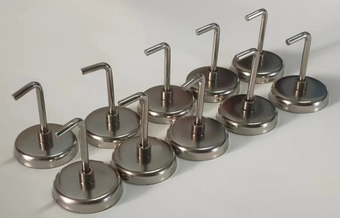 NEW 10 PCS Magnetic Hook Set – 28 lbs Strength TP11960 - with | Sold by Uncle Wiener's Wholesale