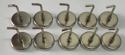 NEW 10 PCS Magnetic Hook Set – 28 lbs Strength TP11960 - with | Sold by Uncle Wiener's Wholesale
