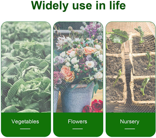 10x20 FT Durable Bug Netting for Garden Plants

Heavy-Duty Mesh Screen for Greenhouse Insect Protection

Breathable Plant Protection Net for Vegetables and Flowers

