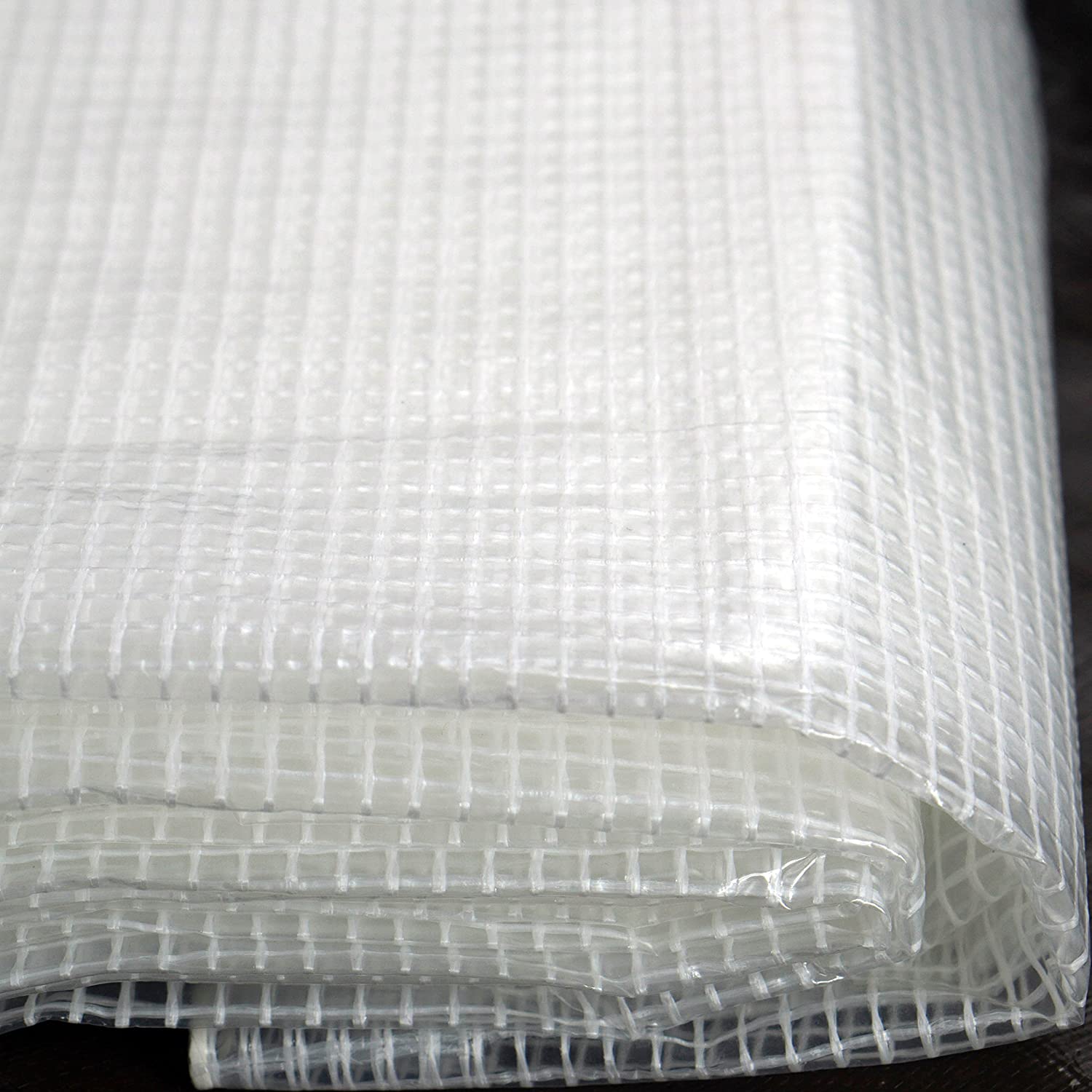 10x20 FT Heavy-Duty Greenhouse Woven Tarp Front View

Close-Up of UV-Coated Industrial Strength Tarp

Durable Woven Greenhouse Tarp for Outdoor Protection

