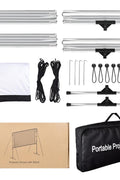 New 100 - Inch Projector Screen with Stand – Portable & Easy Setup 592021 - with | Sold by Uncle Wiener's Wholesale