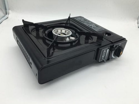 Portable 10,000 BTU Butane Camping Stove with Carry Case