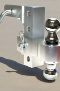 Adjustable 6-inch aluminum trailer hitch with dual ball heads
Heavy-duty towing hitch with 2" and 2-5/16" balls – front view
Aircraft-grade aluminum trailer hitch with rustproof finish
Drop hitch for RV, boat, or utility trailer – 10,000 lb capacity
Adjustable towing hitch with multiple height positions