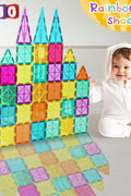 New 100/108/118 PCS Magnetic Tiles 3D Building Blocks Set – STEM Educational Toy for Kids - with 108 PCS SET | Sold by Uncle Wiener's Wholesale