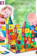 New 100/108/118 PCS Magnetic Tiles 3D Building Blocks Set – STEM Educational Toy for Kids - with 100 PCS SET | Sold by Uncle Wiener's Wholesale