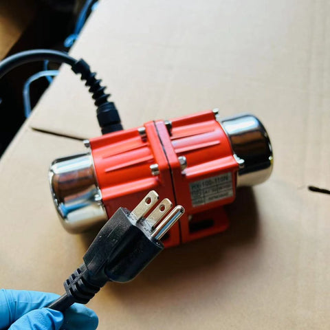 New 100W Concrete Vibrator Motor – High - Power Vibration Shaker for Concrete Tables CV0155 - with | Sold by Uncle Wiener's Wholesale