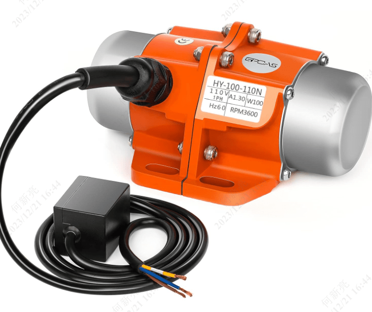 New 100W Concrete Vibrator Motor – High - Power Vibration Shaker for Concrete Tables CV0155 - with | Sold by Uncle Wiener's Wholesale