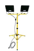 New 100W LED Work Light with Adjustable Tripod – 10,000 Lumen Job Site Lighting 1221341 - with | Sold by Uncle Wiener's Wholesale