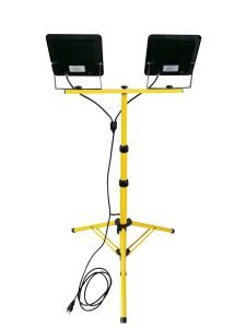 New 100W LED Work Light with Adjustable Tripod – 10,000 Lumen Job Site Lighting 1221341 - with | Sold by Uncle Wiener's Wholesale