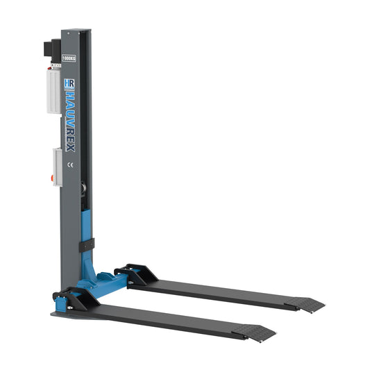 New 1010 Golf Cart ATV UTV Lift – 1,000kg (2,205 lb) , Single Post with Adjustable Arms & Solenoid Lock Release Hsl1010 - with | Sold by Uncle Wiener's Wholesale