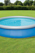 Bestway Fast Set 10ft inflatable pool with pump
Family swimming in Bestway 15ft round pool
Easy setup inflatable backyard pool by Bestway
Bestway 57269 10 ft x 30 inch pool above ground
Bestway 57315 15 ft x 33 inch round pool with filter pump