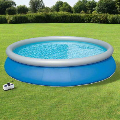 Bestway Fast Set 10ft inflatable pool with pump
Family swimming in Bestway 15ft round pool
Easy setup inflatable backyard pool by Bestway
Bestway 57269 10 ft x 30 inch pool above ground
Bestway 57315 15 ft x 33 inch round pool with filter pump