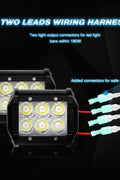 NEW 10FT LED Light Bar Wiring Harness with Rocker Switch & On/Off Switch 920648 - with 1 Pc LED Bar Wiring Harness Switch | Sold by Uncle Wiener's Wholesale