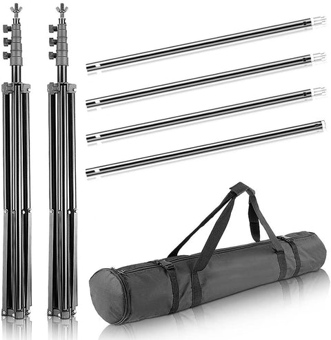 New 10FT Photo Studio Lighting Kit ��� Complete Video & Photography Setup with Backdrops, Softboxes, Umbrellas & Stands 56CMS - with | Sold by Uncle Wiener's Who