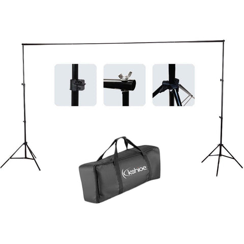 New 10FT Professional Photography Backdrop Stand Kit ��� Heavy - Duty Steel Support System S1083 - with | Sold by Uncle Wiener's Who
