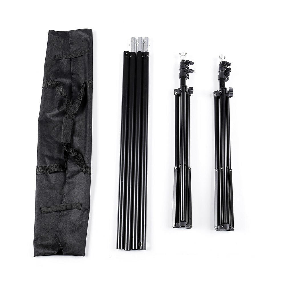 New 10FT Professional Photography Backdrop Stand Kit ��� Heavy - Duty Steel Support System S1083 - with | Sold by Uncle Wiener's Who