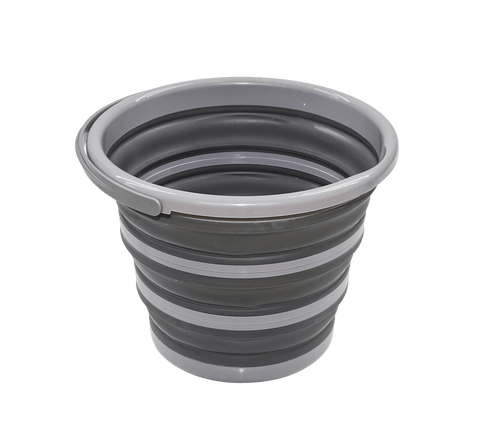 New 10L Collapsible Silicone Bucket – Portable Folding Bucket for Camping, Fishing & Travel 10L23 - with | Sold by Uncle Wiener's Wholesale