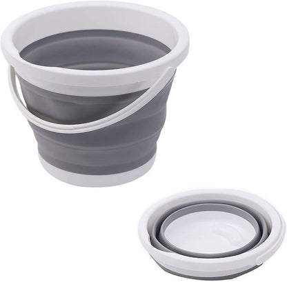 New 10L Collapsible Silicone Bucket – Portable Folding Bucket for Camping, Fishing & Travel 10L23 - with | Sold by Uncle Wiener's Wholesale