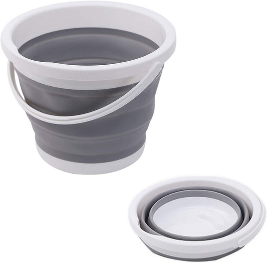 New 10L Collapsible Silicone Bucket – Portable Folding Bucket for Camping, Fishing & Travel 10L23 - with | Sold by Uncle Wiener's Wholesale