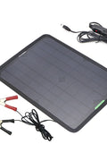 New 10W 12V Portable Solar Panel Battery Charger ��� Car & RV Trickle Charger with Suction Cups 10WSL - with | Sold by Uncle Wiener's Who