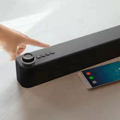 New 10W Bluetooth Wireless Soundbar with Built - in Subwoofer – Compact Home Audio Speaker B484501 - with | Sold by Uncle Wiener's Wholesale
