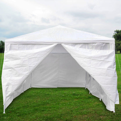 "10x30 FT White Party Tent with 7 Window Panels Outdoor Event Canopy"

"Heavy Duty Outdoor Wedding Canopy 10x30 FT with Window Sidewalls"

"Large White Event Tent for Parties, Weddings, and Gatherings"