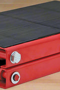 Motorcycle scissor lift jack with rubber platform – 1100 lb capacity
Heavy-duty steel ATV jack in red and black
ATV lift jack platform with adjustable height
Compact garage lift for motorcycles and ATVs