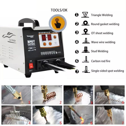 New 110V 3KW Panel Spot Welder Puller – Dent Repair Machine for Auto Body Work 90E1126 - with | Sold by Uncle Wiener's Wholesale
