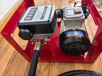 FP60 Diesel Fuel Transfer Pump – 110V Cast Iron with Digital Meter
Complete Diesel Pump Kit with Hose, Nozzle & Liter Meter
High Flow 60L/Min Diesel Pump – Model FP60 with Accessories