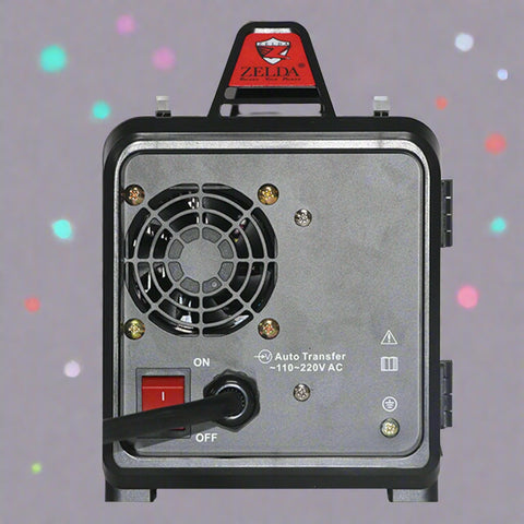 Packaged MMA160DV dual voltage welder ready for shipment